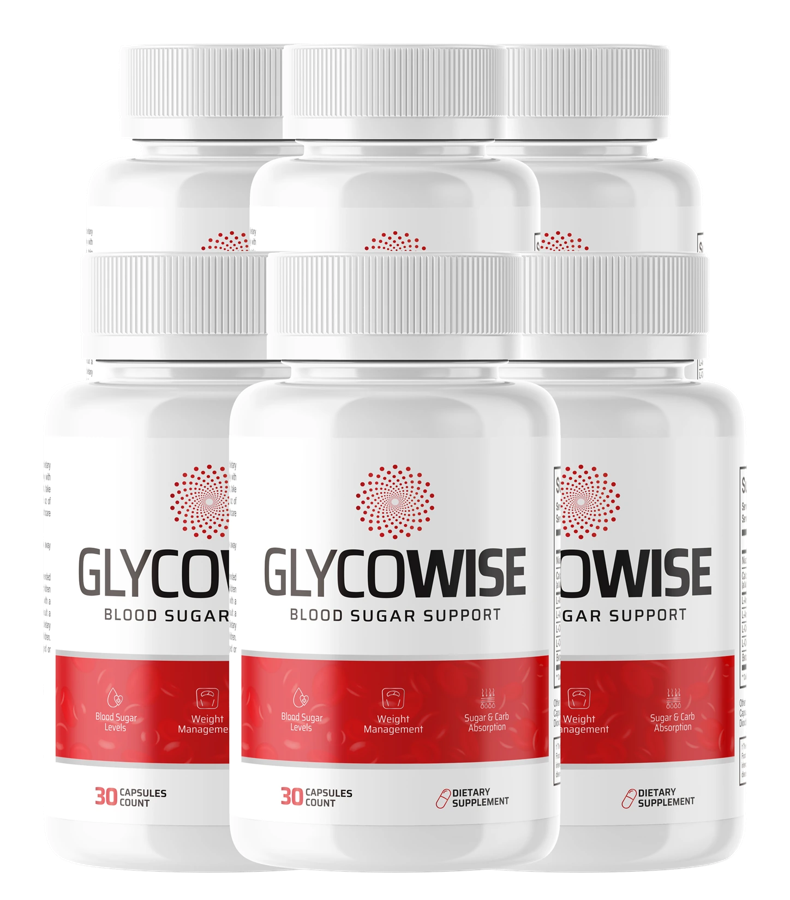 GlycoWise blood sugar support bottles